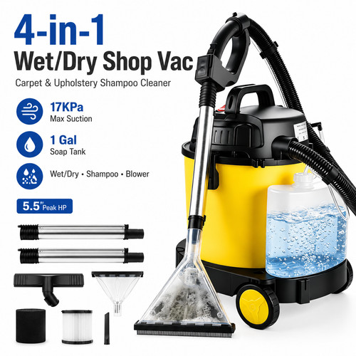 Gal wet dry shop vac - 5,