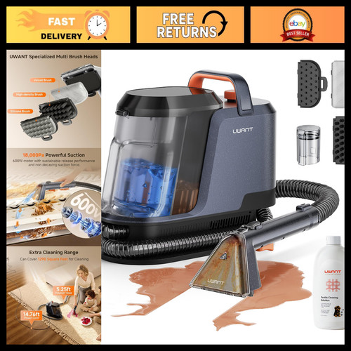 Portable carpet cleaner 18kpa - carpet,